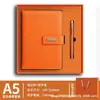 Caderno Logotipo Impressível Diário de Negócios Espesso Caderno A5 Fivela Simples Livro de Registros Conjunto de Caixa de Presente Personalizada