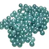 Contas redondas de jadeíte azul natural 6mm conta solta única pulseira DIY joias acessórios de jadeíte contas atacado