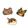 Insignias Personalizadas para Niñas, Estilo Ins Dibujos Animados Metal Anime Mercancía, Broches, Dijes para Bolsos al por Mayor, Accesorios, Pines, Recuerdos