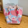 Bolso de Mujer Más Vendido con Hebilla de Anillo, Bolso Tejido, Gran Capacidad, Bolso Tote Tejido de Hilo para el Trabajo de Mujer, Bolso de Mano Pequeño