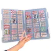 Caja organizadora para esmalte de uñas, caja de almacenamiento para manicura, caja organizadora transparente de PP Xiaohongshu para cosméticos, caja organizadora de capacidad