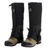 Fabricantes de cubiertas para la nieve polainas de montañismo cubierta para el pie para exteriores impermeable a la nieve cubierta para pantalones de senderismo para hombres y mujeres cubierta color arena del desierto para adultos