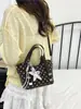 Bolsa Transversal 2026 Nova de Bolinhas para Mulheres, Versão Coreana Estilo Fresco Versátil Bolsa de Ombro, Bolsa Saco Moda Estudante