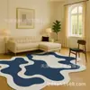 Dropshipping Transfronterizo Alfombra de Imitación Irregular Cachemir Sala de Estar Mesa de Café Sofá Manta Resistente a Manchas y Fácil de Cuidar Dormitorio Alfombra de Cabecera