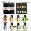 Conjunto de aceites esenciales de aromaterapia transfronterizos de comercio exterior inglés, máquina de aromaterapia soluble en agua, humidificador, caja de regalo de Amazon TEMU