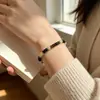 Pulsera de Piedra de Jade Cristalino Multi-Tesoro Perla de Agua Dulce Natural Pulsera de Cuentas Versátil Hecha a Mano Retro de Gama Alta