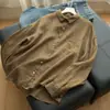 Camisa Blanca de Lino con Protección Solar Estilo Old Money para Mujer, Camisa Holgada de Algodón y Lino de Verano, Cárdigan, Top Minimalista de Ramio de Alta Gama
