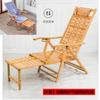 Cadeira de Lounge de Bambu, Forte e Durável, Dobrável de Uso Duplo para Intervalo de Almoço, Cadeira de Balanço para Adultos, Cadeira de Lounge para Lazer em Casa, Novo Estilo para Idosos