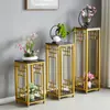 Estanterías de Flores Multicapa para Interiores Cuidadosamente Seleccionadas para Uso Doméstico, Estanterías para Macetas de Balcón en Sala de Estar, Estanterías Decorativas de Pie, Estanterías de Almacenamiento de Hierro Forjado Estilo Europeo