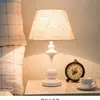 Luminária de mesa para quarto nórdico dimerização por toque lâmpada de cabeceira retrô americana luz quente luxo alta qualidade simples controle remoto ferro