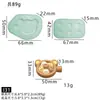 Molde de silicona DIY para hacer chocolate, pan, ositos, pequeños wontons y dulces con expresiones