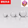 Acrílico Transparente Fondo Plano Bola Mango de Cristal Bola de Cristal Cajón Transparente Gabinete Cilindro Plástico Esférico