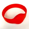 Pulseira de identificação inteligente reciclável com logo N213, pulseira de identificação por radiofrequência, silicone, NFC, diodo emissor de luz