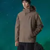 Ropa de Montañismo Impermeable y Cortavientos para Exteriores, Mismo Estilo para Hombres y Mujeres 2026, Chaqueta con Forro de Forro Polar para Viaje