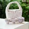 Juego de Té Wisteria Chunying Pintado a Mano de Fábrica Set Conveniente Cerámica Gaiwan Taza de Té Utensilios Especiales para Preparar Té Regalo de Inauguración
