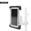 Soporte antirrobo de placa plana industrial para topografía y cartografía en exteriores, cabezal esférico universal con cerradura, soporte de clip de placa plana industrial grueso de tres pruebas
