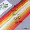 Tiras de Papel Glitter para Origami de Estrela Estrela da Sorte Papel Colorido para Dobrar Artesanato Infantil Estrela de Cinco Pontas Materiais Papel Estrela Glitter