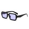 Gafas de sol coloridas para chicas dulces, estilo europeo y americano, color caramelo, moda de nicho, color morado, gafas personalizadas de sentido avanzado, gafas de sol con estampado de leopardo.