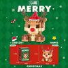 Serie de Árbol de Navidad de Papá Noel Muñeco de Dibujos Animados Modelo Adornos Bloques de Construcción de Micropartículas Juguetes Educativos de Ensamblaje Venta al por Mayor
