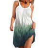 Vestido de Playa para Mujer de Comercio Transfronterizo de Amazon Europa y América 2022 Verano Casual Estampado Camisola