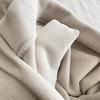 Sudaderas Cálidas Engrosadas para Mujer Sudadera de Terciopelo Australiano con Botones de Remache Chaqueta Casual de Invierno para Mujer con Cuello Alto y Manga Larga