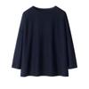 Suéter Feminino de Cashmere Tricotado Fino de Malha 16 Gauge com Ombros Caídos, Mangas Morcego, Tamanho Grande, Blusa que Disfarça a Barriga para Mulheres