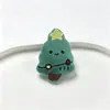 Pingente de boneca de pelúcia de Natal em desenho animado, broche de pelúcia, acessórios preenchidos com algodão, pingente de pelúcia, acessórios de vestuário