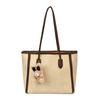 Bolsa de Axila Retrô de Grande Capacidade para Commuter Outono Transfronteiriça para Mulheres 2025 Nova Bolsa Tote Simples Bolsa de Ombro Versátil