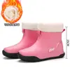 2026 Nuevo Modelo Botas de Lluvia Impermeables Antideslizantes Resistentes al Olor para Pesca al Aire Libre Cocina Pareja Botas de Lluvia de Tubo Alto Unisex
