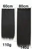 Extensiones de cabello lacio de una pieza con 5 clips para estilo Hanfu antiguo y peinados de estudio fotográfico, cabello lacio largo