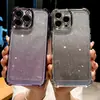 Funda Protectora Anticaídas Espacial Galvanizada para Teléfono Móvil Apple 14Promax 12 Brillo Degradado Iphone15 11