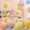 Globos al por mayor Color Macarrón Engrosados Antiexplosión Tienda de Centro Comercial Decoración de Actividad Escena Arreglo de Cumpleaños Múltiples Colores