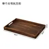 Bandeja de té de madera, bandeja para bocadillos de té de la tarde, bandeja para pasteles y bocadillos, accesorios para preparar té, bandeja para bocadillos y frutas