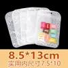 Bolsas Transparentes Auto-Sellantes, Bolsas Perladas Blancas, Empaques con Cierre Zip-Lock, Bolsas Láser, Bolsas de Empaque Escarchadas, Bolsas Selladoras para Joyería
