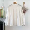 Colección Otoño 2026: Cardigan de Manga Larga para Mujer con Cuello de Encaje Bordado Jacquard, Tallas Grandes