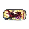 Nueva Estuche de Lápices de Deadpool y Wolverine Estudiante Gran Capacidad Caja de Papelería Genial Poliéster Resistente al Desgaste Estuche de Lápices de Almacenamiento Lote