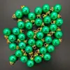 Colgante de Perla Redonda de Alto Brillo de Imitación ABS de Colores de 10 mm Accesorios para Joyería DIY Colgante de Perla Colgante para Joyería