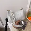 2025 Nuevo Bolso de Hombro Elegante de Gama Alta para Mujer con Patrón de Serpiente, Bolso de Cadena de Lujo Versátil y Accesible de Moda