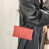 Bolsa Envelope Corrente Fashion 2026 Novo Modelo de Verão Alto Valor Simples Estilosa Versátil Texturizada Ombro Transversal