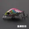 Mini Isca Minnow Afundante, Isca de Afundamento Lento, Micro Isca Minnow para Arremesso Longo, Especializada para Lúcio, Robalo e Topmouth