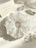 Gomas para el pelo con forma de intestino grueso, encaje multicapa, gomas para el pelo de alta elasticidad, diseñadas específicamente para moños. Suministro al por mayor para puestos de mercado, directo del fabricante