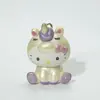 Mini Case para Teléfono con Gato, Conejo, Oso Clavado Cadena Colgante Decoración de Bolso Accesorios de Colgantes DIY
