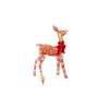 Decoración acrílica de ciervo navideño transfronteriza para patio, suministros navideños para fiestas, complemento