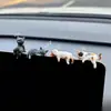 Adornos Lindos y Súper Lindos de Gato para Pantalla de Coche Muñeco para Pantalla Central de Coche Decoración de Muñeco de Dibujos Animados para Coche