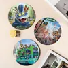 Porta-copos Criativos Populares da Amazon com Tema de Animais Fofos, Porta-copos Comemorativos para Chá, Porta-copos para Café, Porta-copos Isolantes de Calor para Mesa