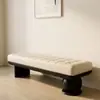 Novo Banco para Trocar Sapatos de Entrada em Madeira Maciça Estilo Chinês, Banco Sofá para Sala de Estar, Banco Longo Moderno para Hotel Pousada Doméstica, Banco ao Pé da Cama para Quarto