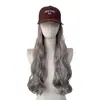 Nuevo postizo de pelo largo ondulado estilo coreano de Kuaishou, un accesorio de pelo moderno para crear un peinado voluminoso y ondulado, presenta cabello largo realista y se vende directamente de fábrica
