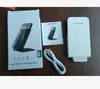Cargador inalámbrico inteligente para teléfono móvil, bobina dual de 15 W, vertical, portátil, plegable, tres en uno, soporte de escritorio de carga rápida