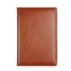 A5 em estoque novo caderno de negócios capa mole criativo simples material de escritório bloco de notas caderno de couro sintético PU atacado