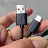 Cable de carga tipo C de cuatro núcleos para transmisión de datos, cable de datos de 50 cm, soporte para coche, cable de carga para teléfono, venta al por mayor de fábrica